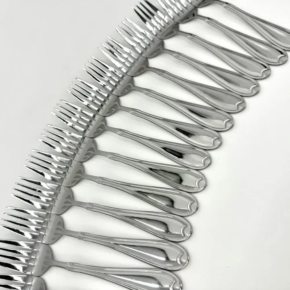 Pfaltzgraff Summerset Lot of 14 Salad Salad Forks 6 7/8 inch Stainless Flatware